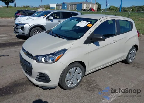 2016 Chevrolet Spark Ls Cvt z USA, uszkodzony, nr VIN KL8CB6SA2GC569207